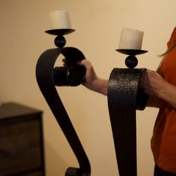 Beautiful Classic Wall Candle Holder Pair Of Two 