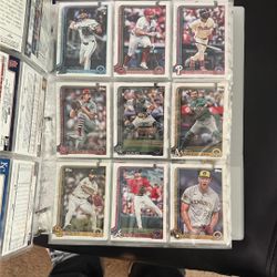 Binder Full Of Cards 