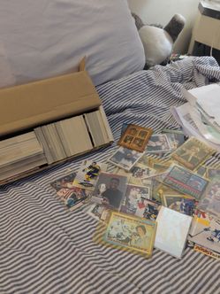 Old cards $100 for all of them . There are a lot of good ones in here.