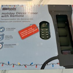 Holiday Timer With Remote Control 