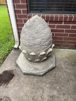 Solid Concrete Yard Decorations / REDUCED PRICE !