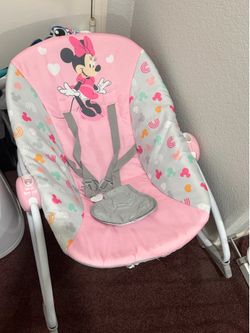 minnie mouse baby bouncer