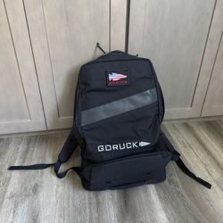 GORUCK Rucker Backpack + 20lb & 30lb Plates + Hip Belt