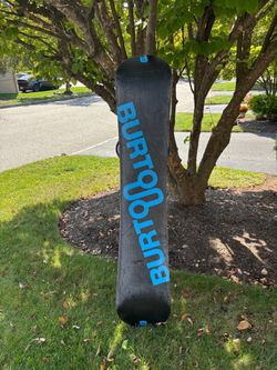 Burton Snowboard 58" Black with Burton binders, Burton Snow boots, Burton Bag, helmet and googles