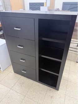 New Black Chest of Drawers