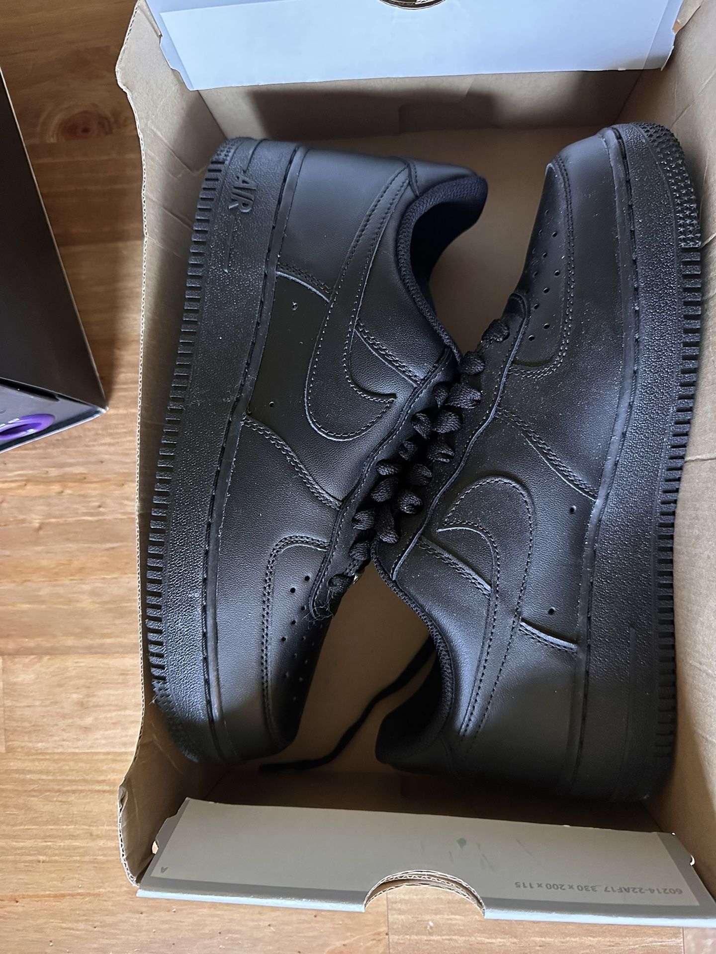 Black Air Force 1 Brand New Sz 8.5
