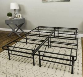 Deluxe raised 2024 metal platform frame