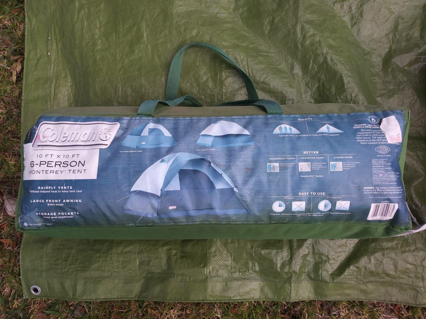 [ONE DAY LIMITED OFFER] Coleman 6 person tent