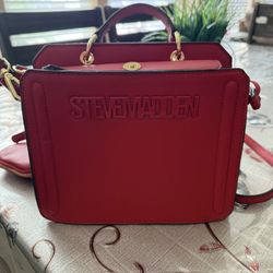 Steve Madden Red Purse