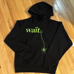 wait sp5der hoodie 