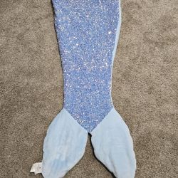 Mermaid Tail Blanket With Sequins