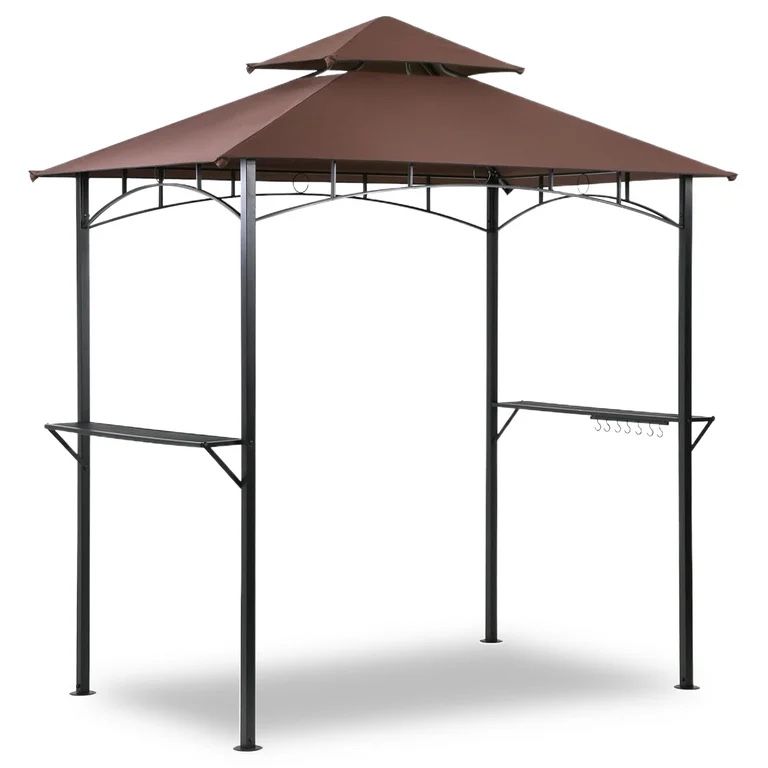 Grezone Outdoor Grill Gazebo Tent BBQ Canopy for Outdoor Grill Shelter BBQ Grill Gazebo