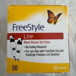 FreeStyle Lite Blood Glucose Test Strips