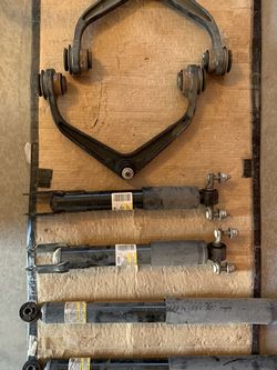 OEM Shocks Front And Rear Also Upper Control Arms