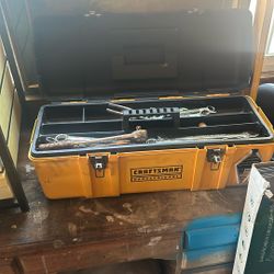 Craftsman Yellow Tool Box 