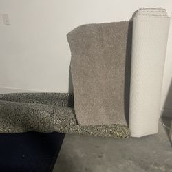 Carpet and Padding. 