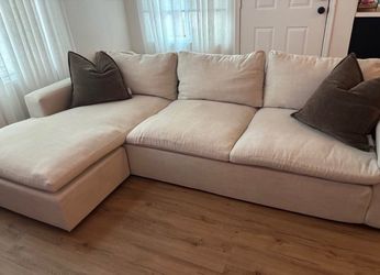Living spaces shuffle cloud couch