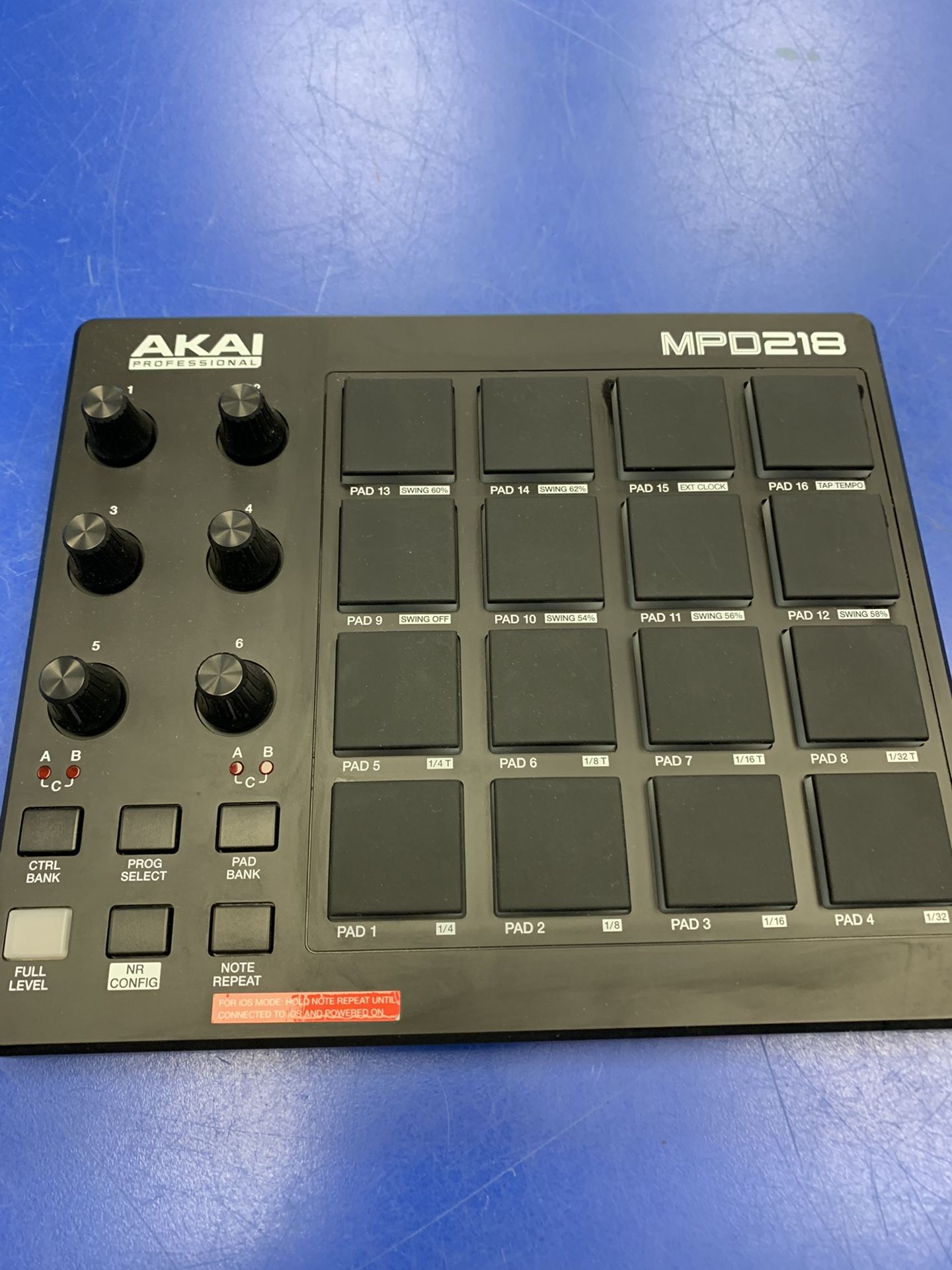 16 pad Midi-Controller