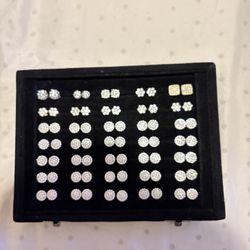 Moissanite Diamond Earrings