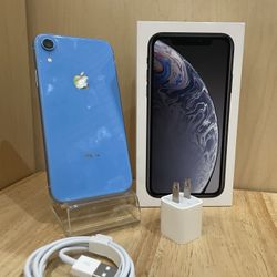 iPhone XR 64GB Blue Factory Unlocked Used Like New