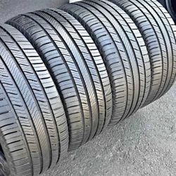 245 60 18 Michelin Tires Con 80% de Vida Las 4