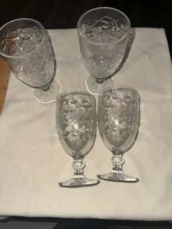 Princess House Glass Cups