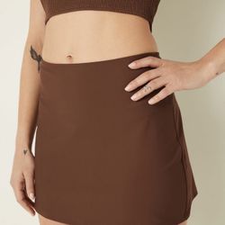 SWIM COVER-UP MINI SKIRT