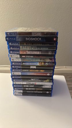 ps4/ ps5 games