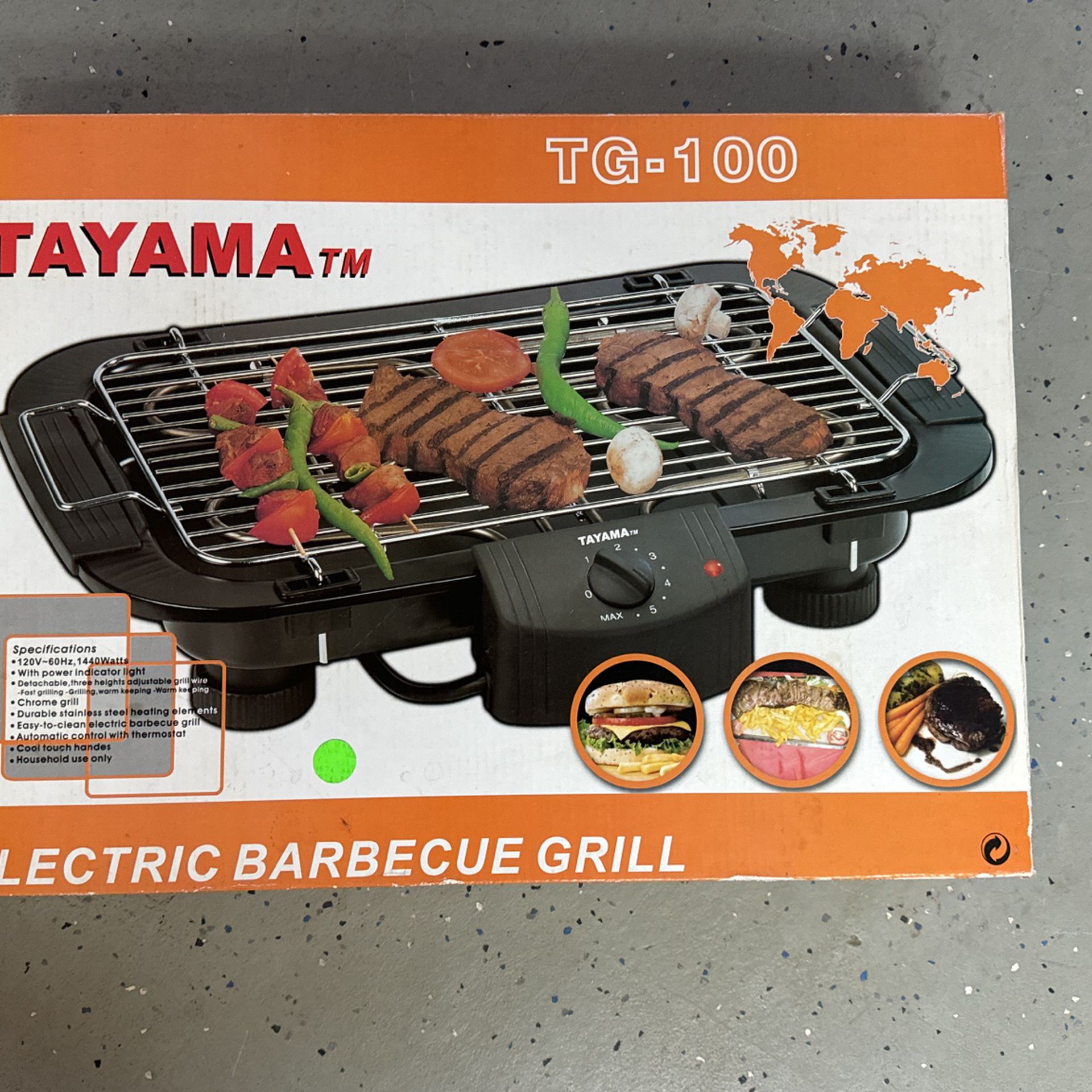 Brand New Electric Outdoor Bbq Grill 