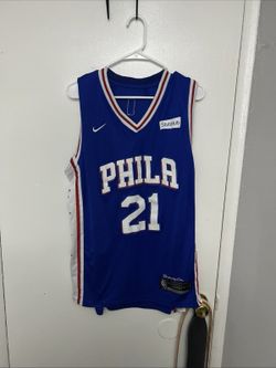 Joel Embiid Philadelphia 76ers Nike Swingman Jersey Men’s 50