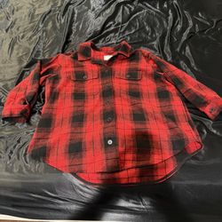 Red & Black Plaid Flannel 