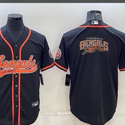 Cincinnati Bengals baseball jerseys Message for size Availability 