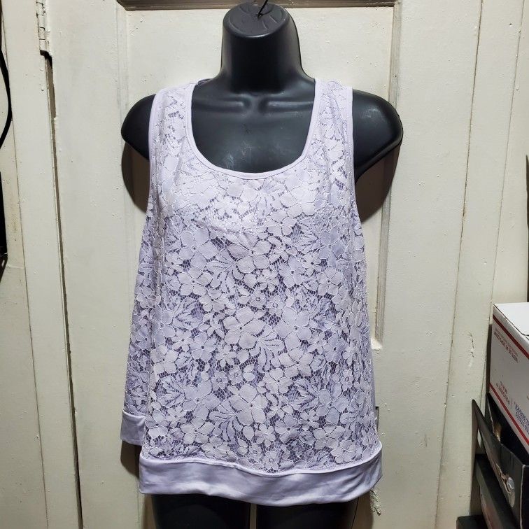 Womens Sleeveless Tank Tops Summer Knit Sweater Vest Tops Size XL