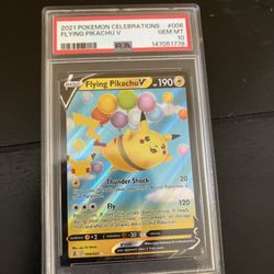 Flying Pikachu V Celebrations PSA 10