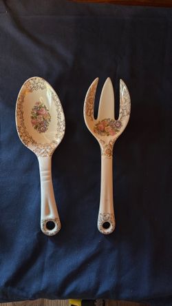 Vintage serving set