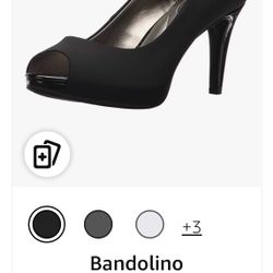 Bandolino Black Heels