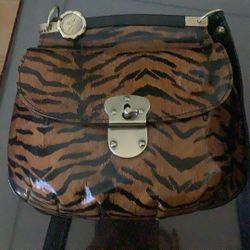 PATRICIA NASH VENETO TIGER PRINT CROSSBODY BAG 