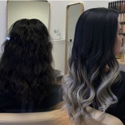 18” $350 hair extensions 100g of hair