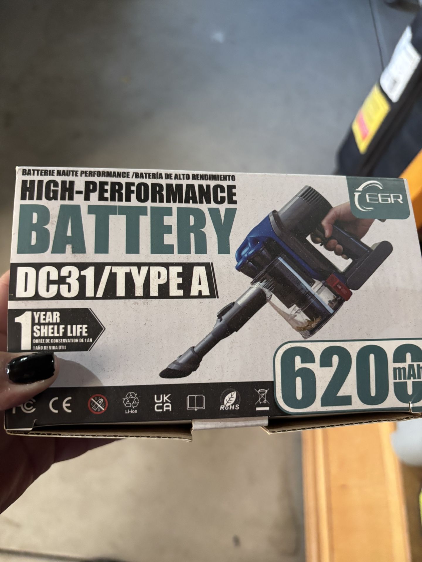 High-performance battery