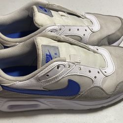 Nike Air Max SC White Game Royal Grey Blue Sneakers Men's Size 7.5 CW4555-101