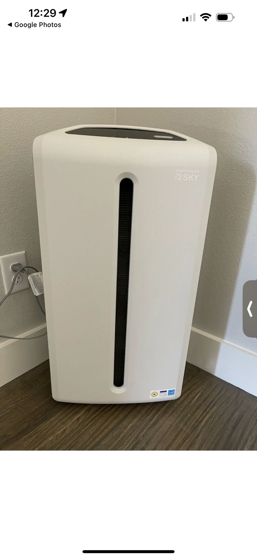 Air purifier atmosphere sky