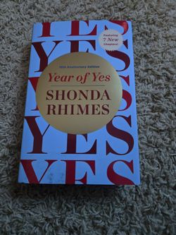 Year of yes-- Shonda Rimes
