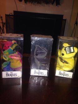 Numbered Beatles Beanie Babies