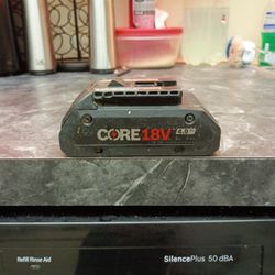 BOSCH CORE 18 VOLT 4.0AH LITHIUM ION BATTERY
