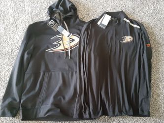 Anaheim Ducks NHL Hoodie and Zip Jacket Set Size Medium