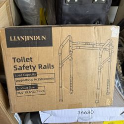 Toilet safety Rails 