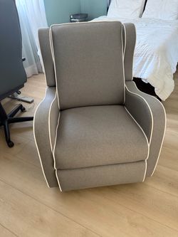 Grey recliner
