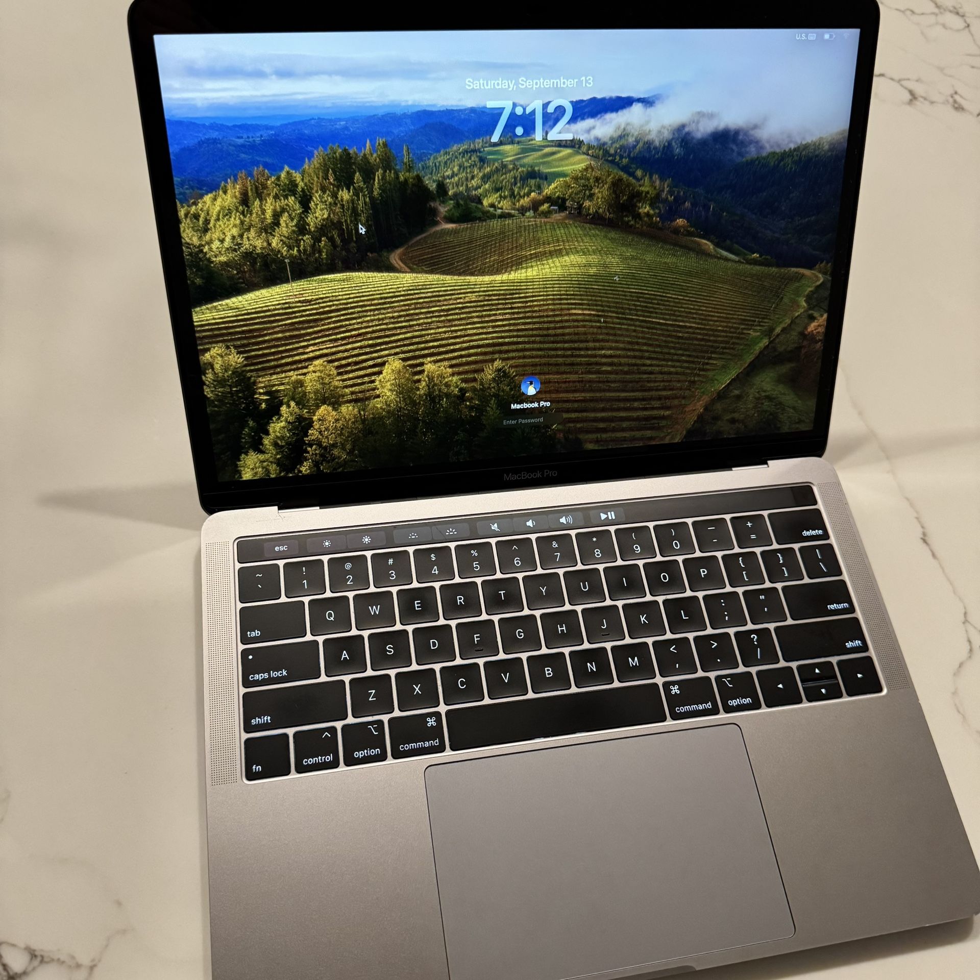 2018 MacBook Pro 13” – i7 Quad-Core, 16GB RAM, Excellent Condition  OBO