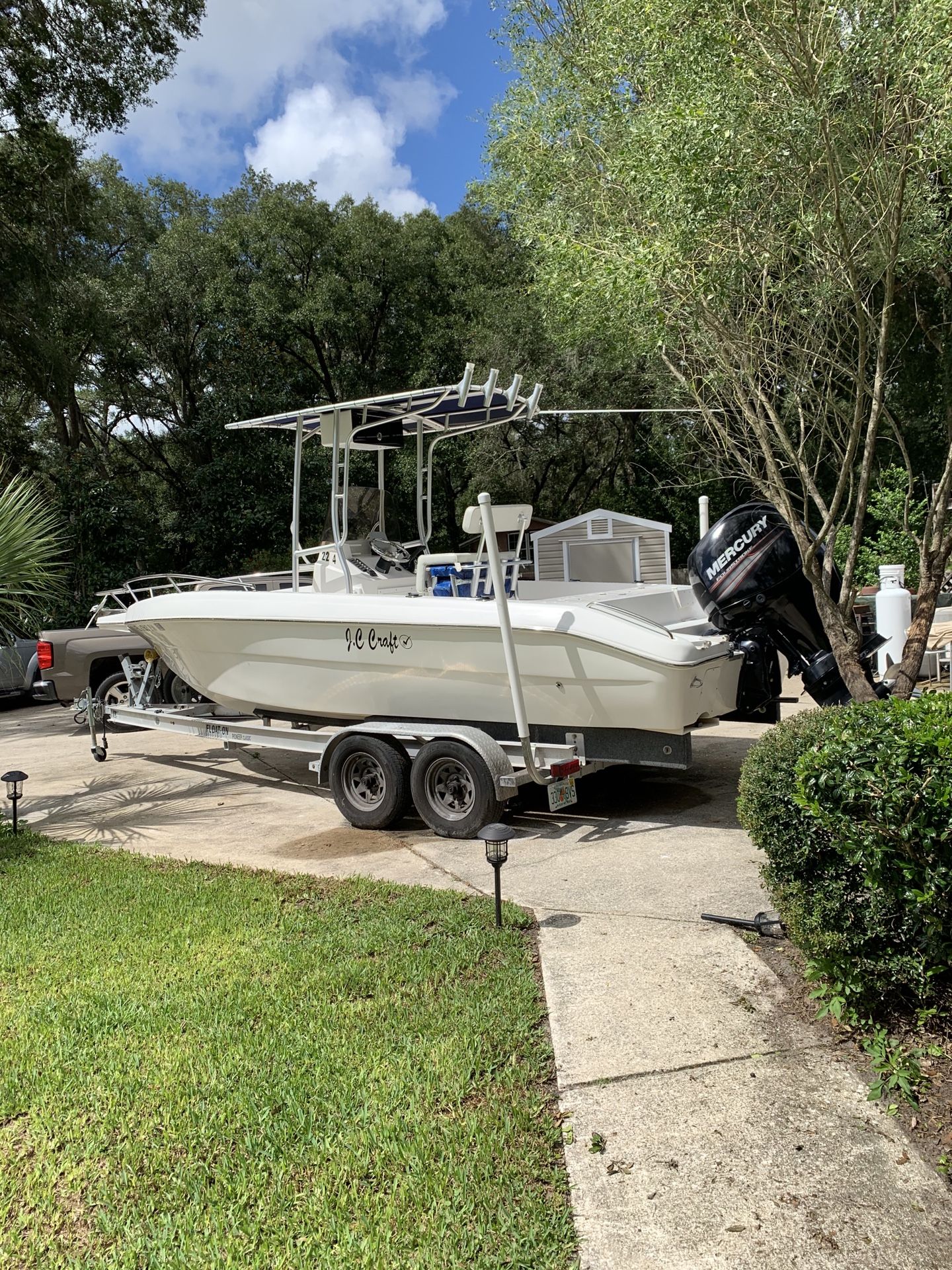 22ft J.C Craft Center Console Boat