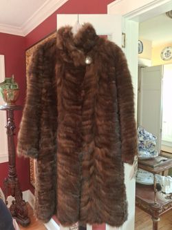 Sable Barguzin Fur Coat L-Xl